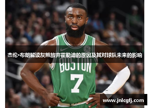 杰伦·布朗解读灰熊放弃霍勒迪的原因及其对球队未来的影响