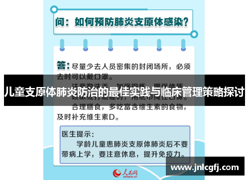 儿童支原体肺炎防治的最佳实践与临床管理策略探讨